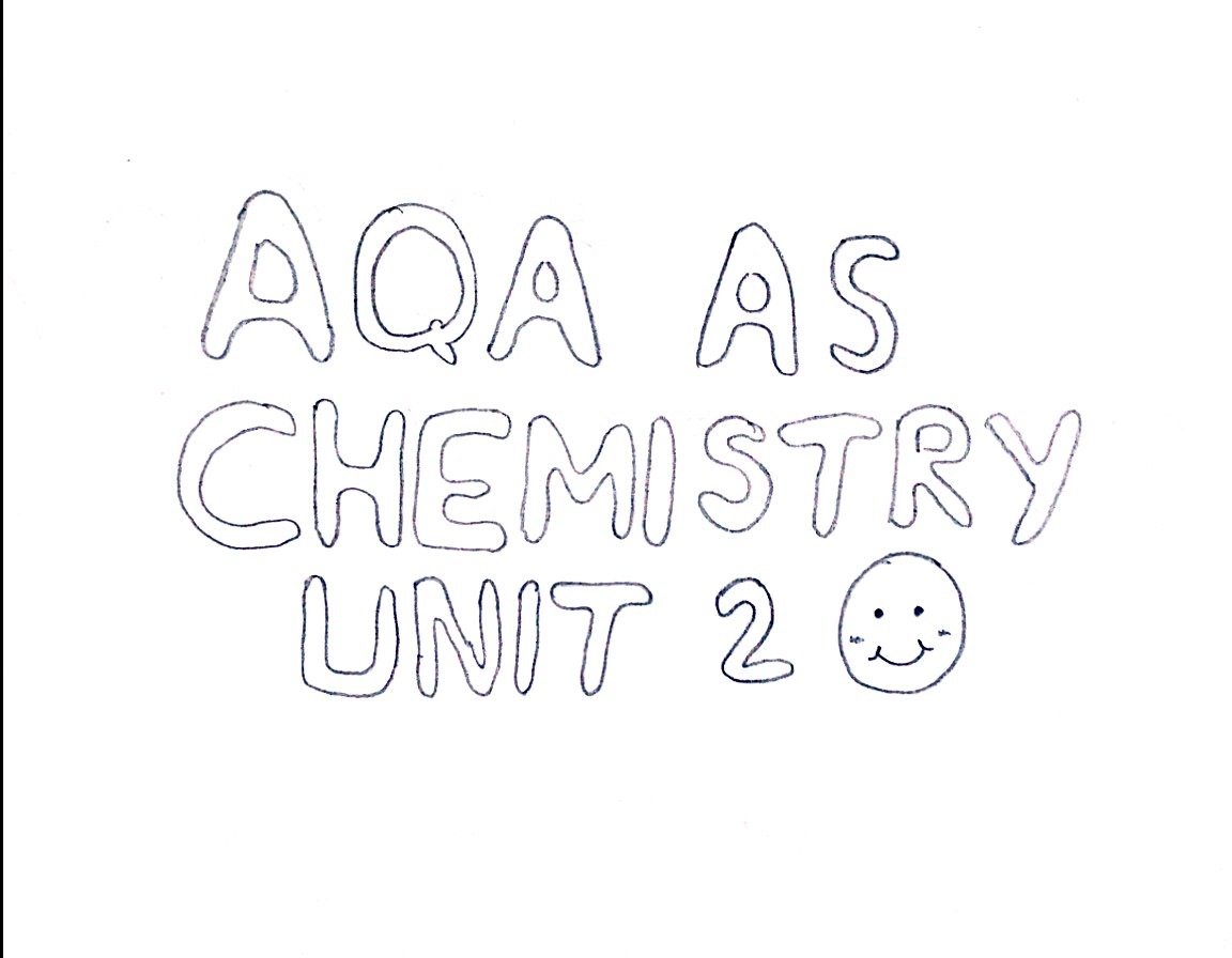 AQA AS Chemistry Unit 2