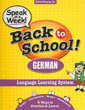 Back to School! German Flashcards