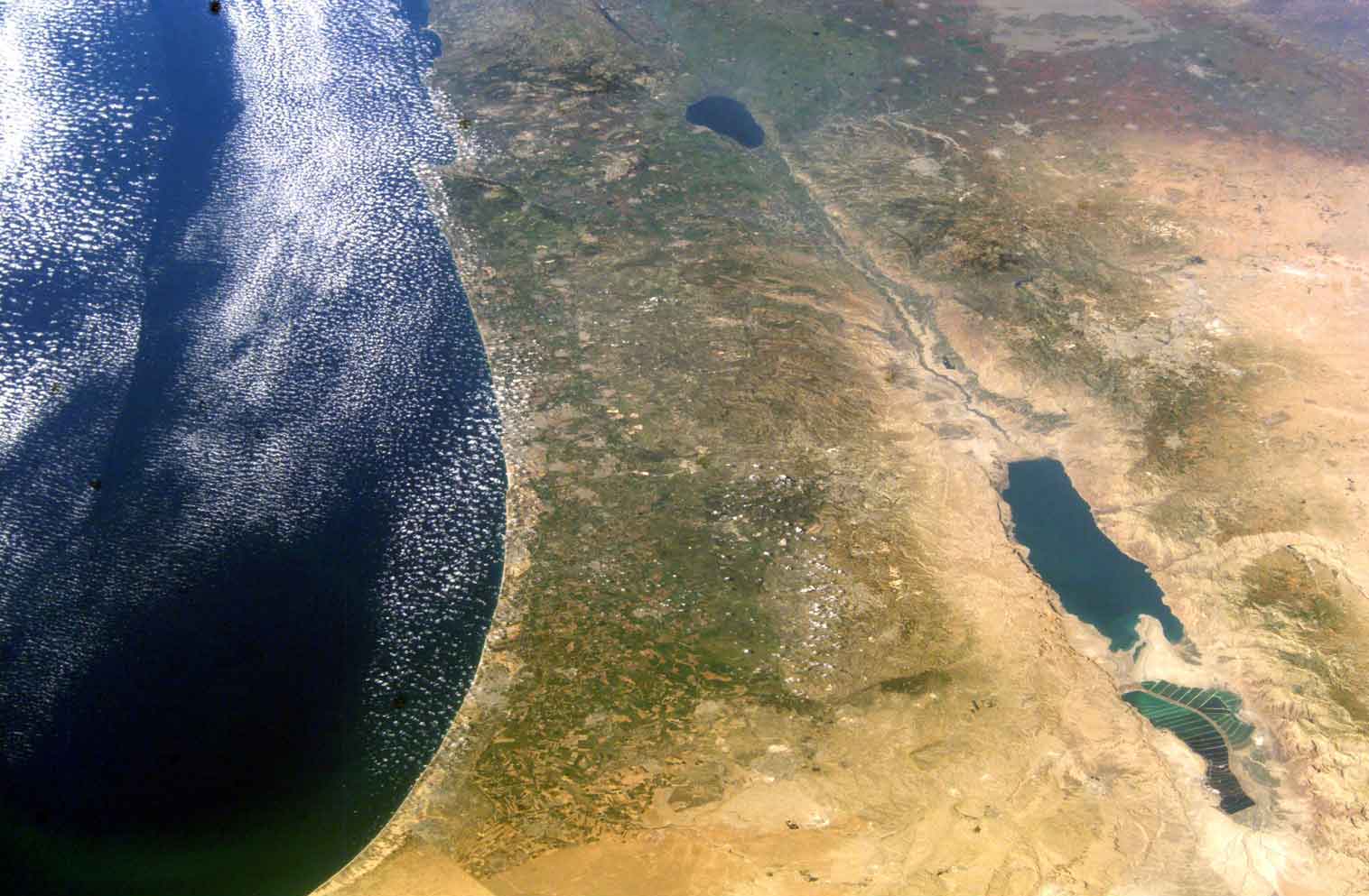 Israel from space